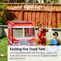 Fire Truck Play Tent