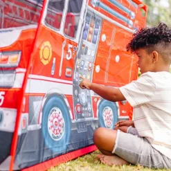 Fire Truck Play Tent