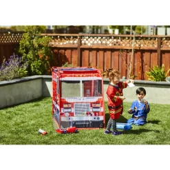 Fire Truck Play Tent