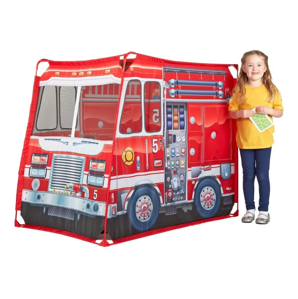 Fire Truck Play Tent