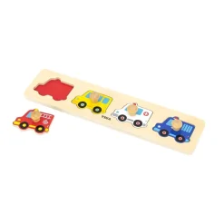 Flat Puzzle - 12 Piece Set with Storage Shelf