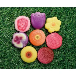 Flower Sensory Stones - 8pcs