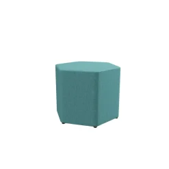 Flowform® Hexagon Ottoman - Apple