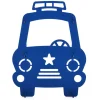 Flowform™ Play Screen- Police Car