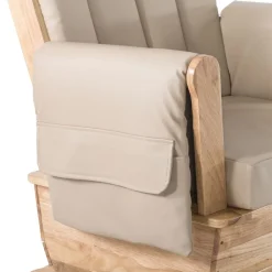 Foundations® SafeRocker Glider, Tan Vinyl Cushion