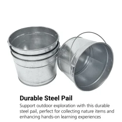 Galvanized Steel Pail - 1 Piece