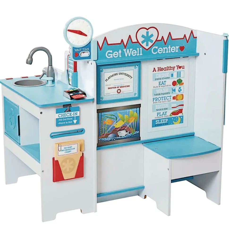 Get Well Wooden Doctor Activity Center