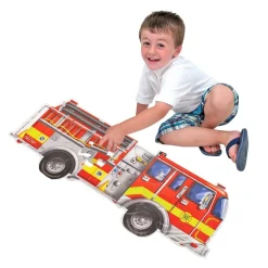 Giant Fire Truck Floor Puzzle