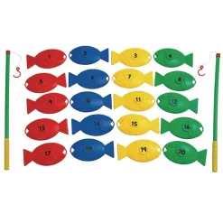 Giant Fishing Set Numbers - 22 Pieces