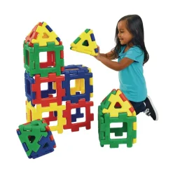 Giant Polydron Building Set - 40 Pieces