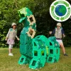 Giant Polydron Dinosaur Construction Set - 130pcs