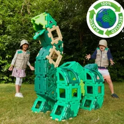 Giant Polydron Dinosaur Construction Set - 130pcs