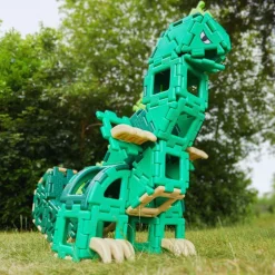 Giant Polydron Dinosaur Construction Set - 130pcs