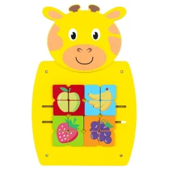 Giraffe Activity Wall Panel