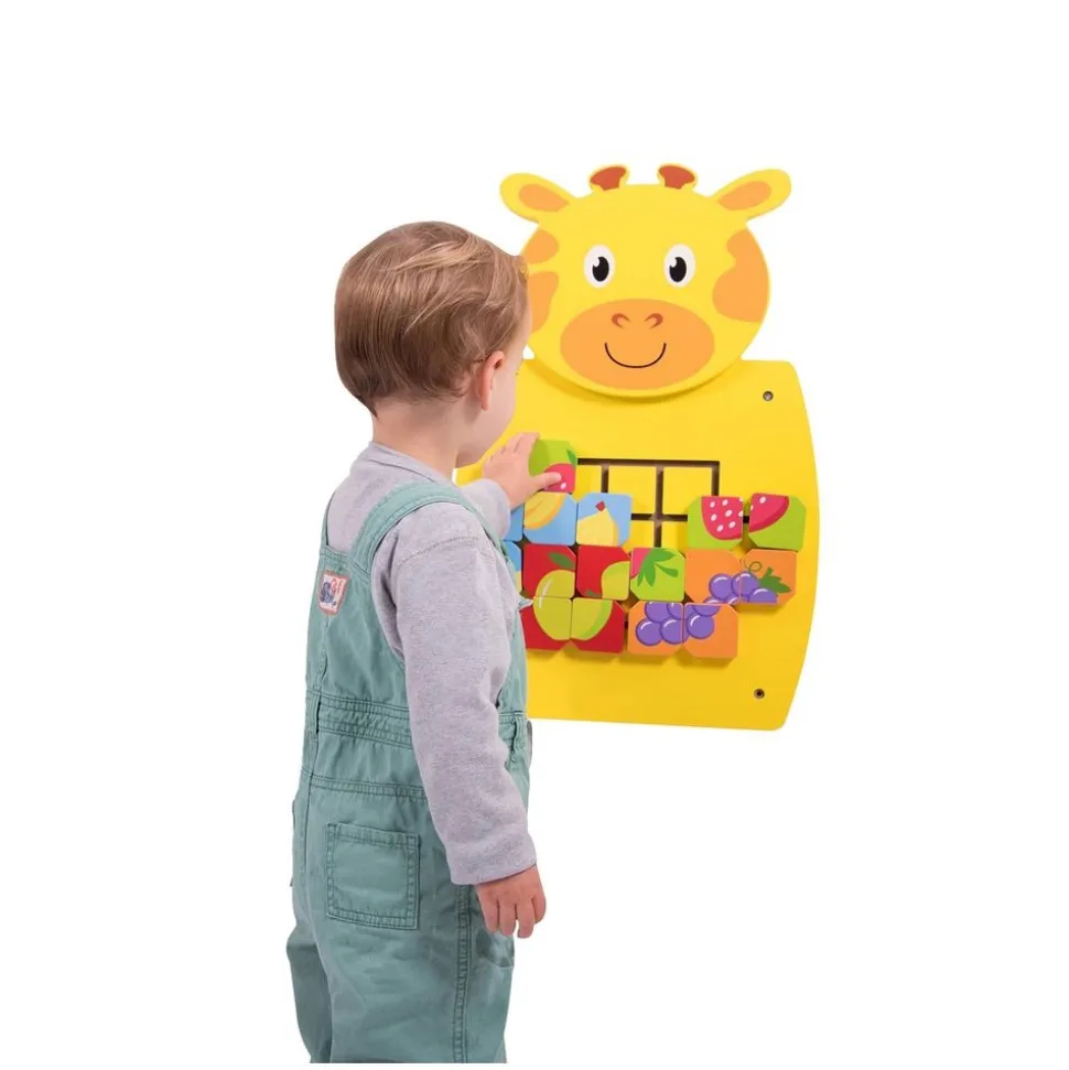 Giraffe Activity Wall Panel