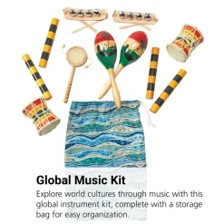 Global Music Kit with Storage Bag