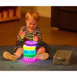 Glow, Stack & Build Textured Discs