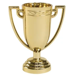 8 GOLD TROPHY CUPS