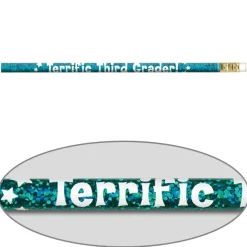 Grade-Specific Welcome Pencils - 12 Pencils for K, 1st, 2nd or 3rd Grade