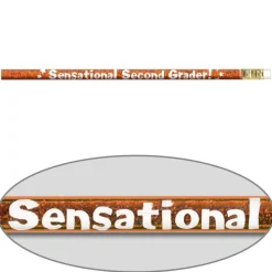 Grade-Specific Welcome Pencils - 12 Pencils for K, 1st, 2nd or 3rd Grade