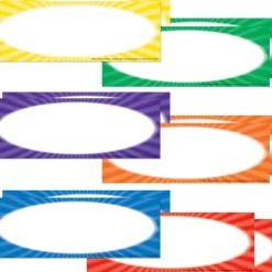 Grouping Chair Pockets Black - 12 Pack - 6 Group Colors