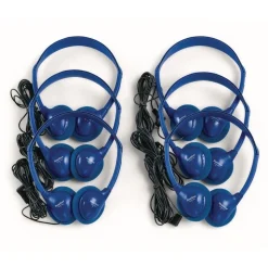 HamiltonBuhl Blue Headphones - Set of 6