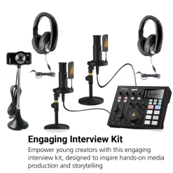 HamiltonBuhl® Media Production Studio: Deluxe Interview Kit #2