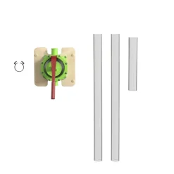 Hand Pump Accessory Set: 10 Pieces