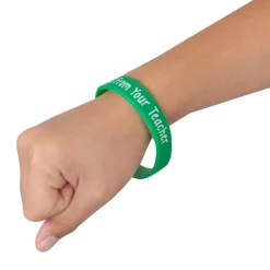 Happy Birthday From Your Teacher Silicone Bracelets - 24 bracelets