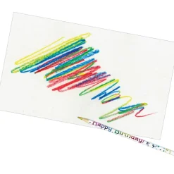 Happy Birthday Multi-Colored Pencils - 12 pencils