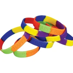 Happy Birthday! Silicone Bracelets - 24 bracelets