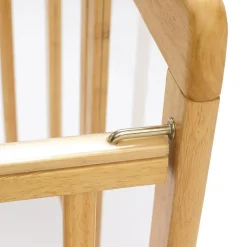 Hardwood Compact Folding Clear View Crib