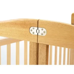 Hardwood Compact Folding Clear View Crib