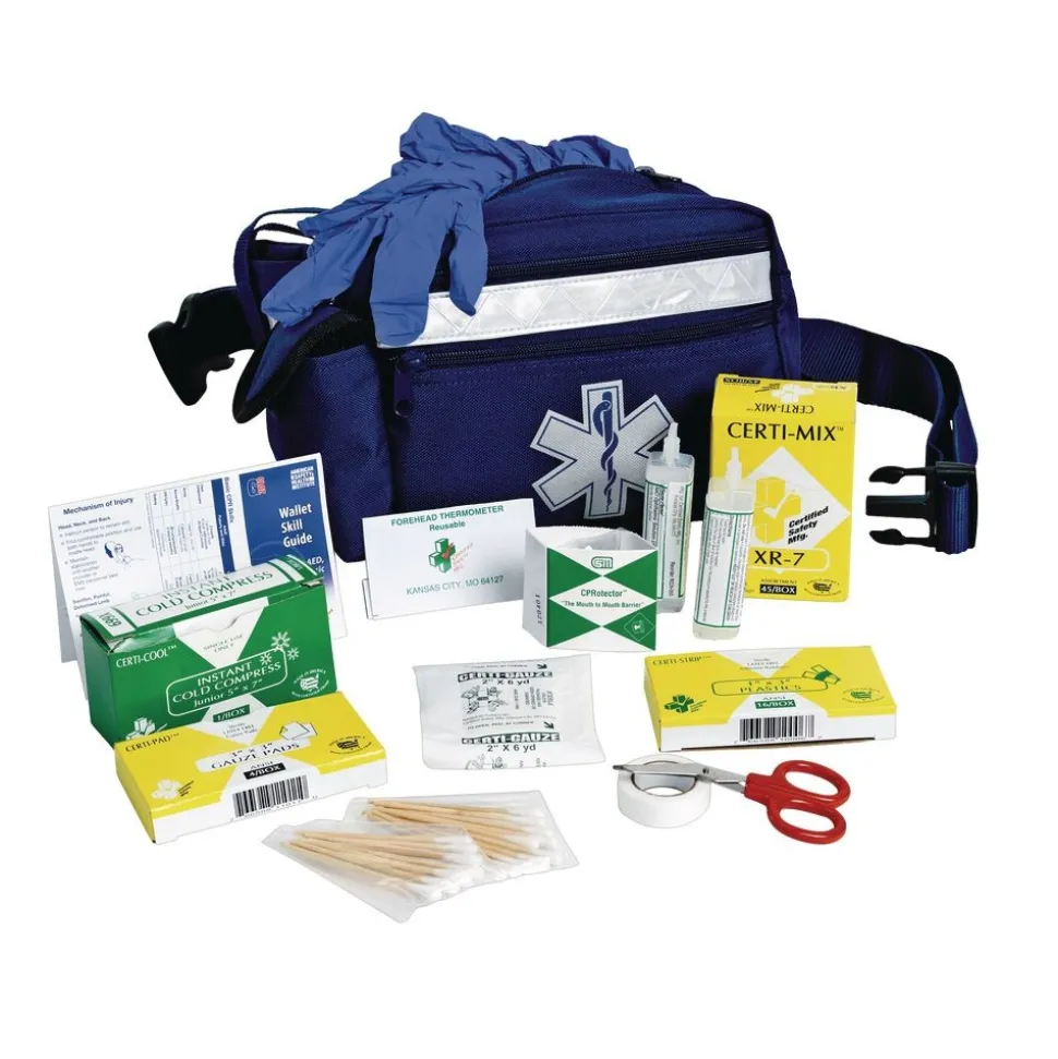 Head Start First Aid Fanny Pack Kit - 72 Pieces