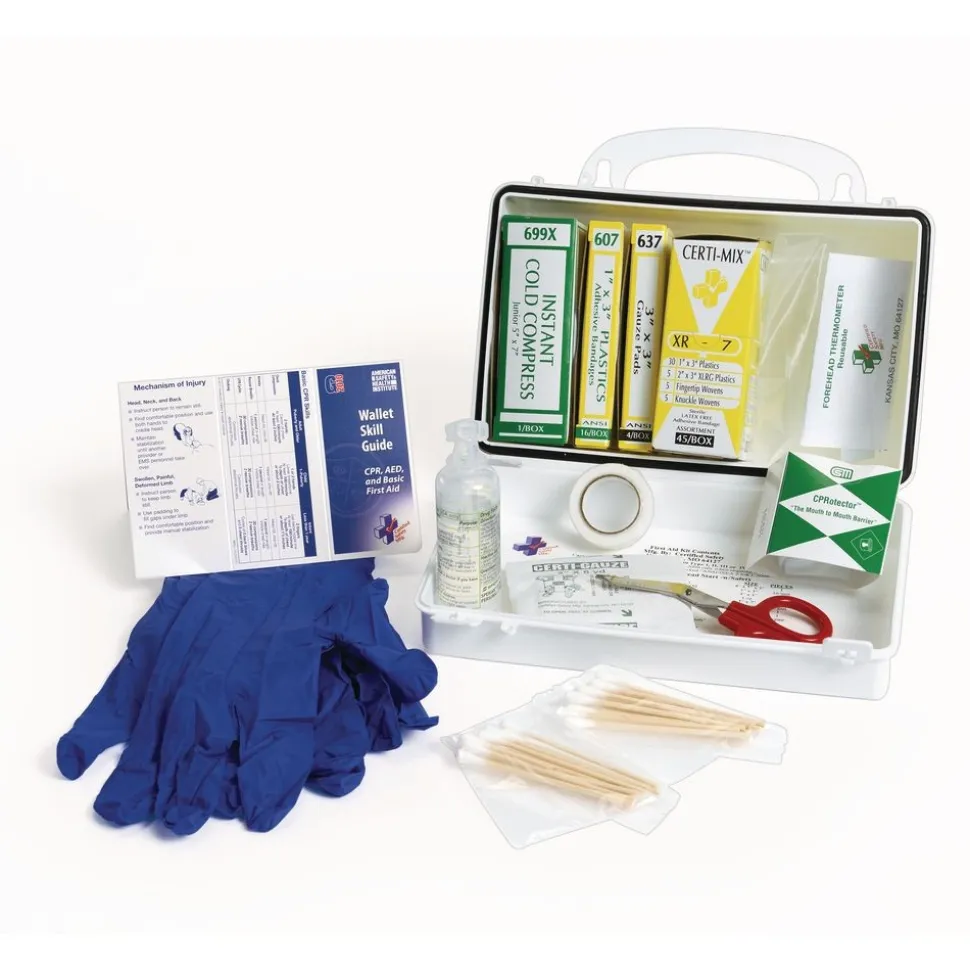 Head Start First Aid Hard Case Kit - 72 Pieces