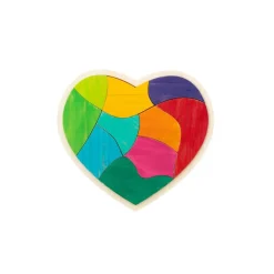 Heart Full of Colors Puzzle