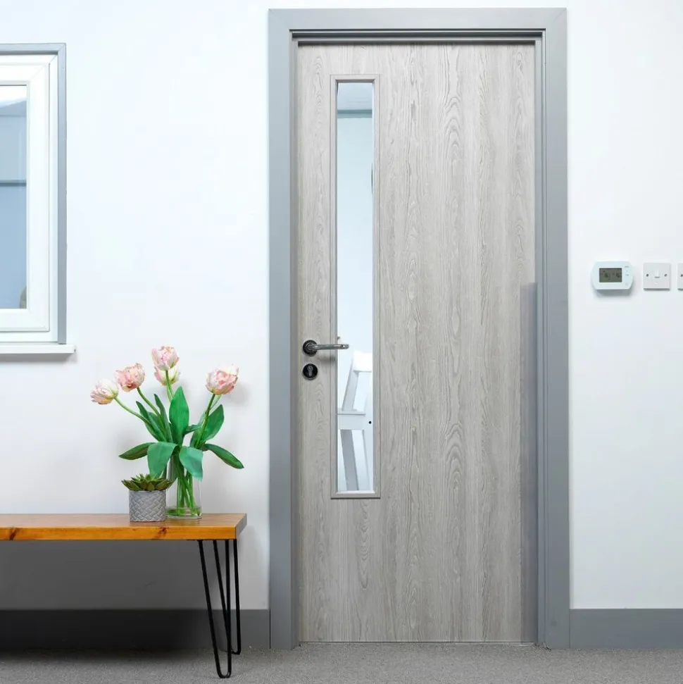 46"h Finger Shield Door Protection Pack - Clear, 10 sets