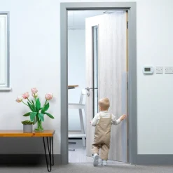 46"h Finger Shield Door Protection Pack - Clear, 1 set
