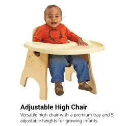 High Chairrie® with Premium Tray, 5