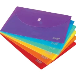 Homework Envelopes Hook-And-Loop Closure - Set of 12
