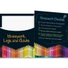 Homework Tri-Fold 3-Pocket Folders - 12 folders