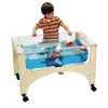 24-1/2"H Regular Height See-Thru Sand-n-Water Table