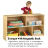 29"H Single Storage Unit - 15"D Magnetic Write-n-Wipe Back