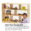 36"H Single Storage Unit - Plexiglas® Back