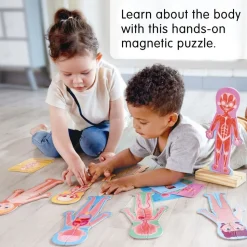 Human Body Magnetic Puzzle - 63pcs