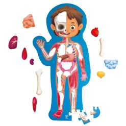 Human Body Puzzle - 60pcs in carry case