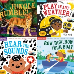 Indestructibles® Animals, Sounds & Weather Books - Set of 4
