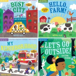 Indestructibles Places Books, Set of 4