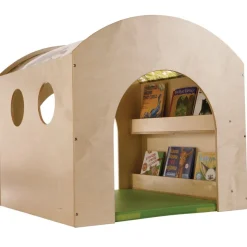 Indoor Nature Reading Nook with Floor Mat - Ready to Assemble