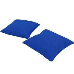 24" Indoor/Outdoor Pillows, 2 Pack - Blue